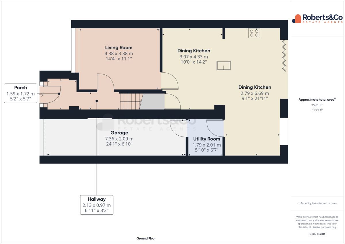 floor plan of beechway home in Penwortham for letting agents penwortham