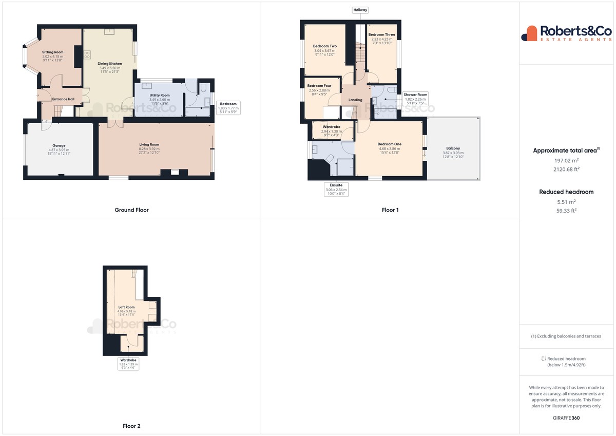 Complete plan of Lindle Lane, Hutton, Preston, Roberts estate agents hutton