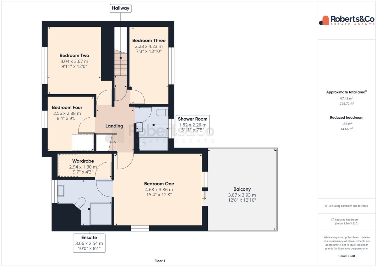 Floor Plan of property in Hutton, Lindle Lane, Preston letting agents