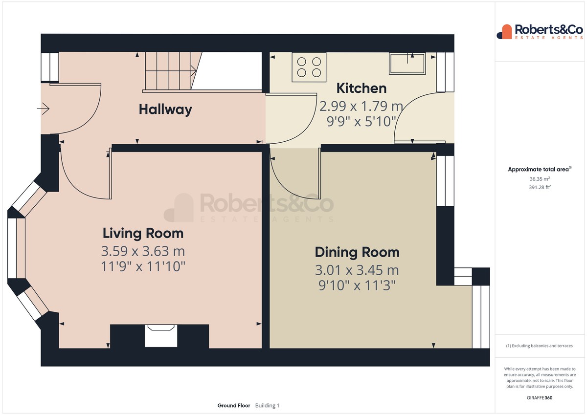 another floor plan from the letting agents penwortham team