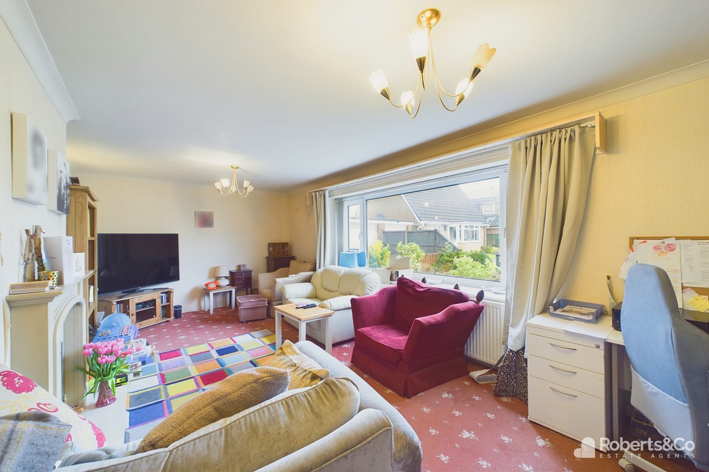 colourful and jazzy living room for letting agents penwortham, preston, lancashire