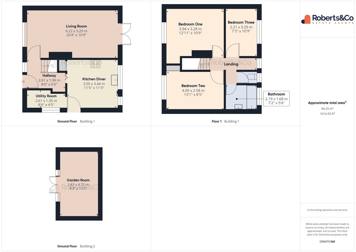 Combined plan of a home in Broadfield Drive, Preston, Penwortham