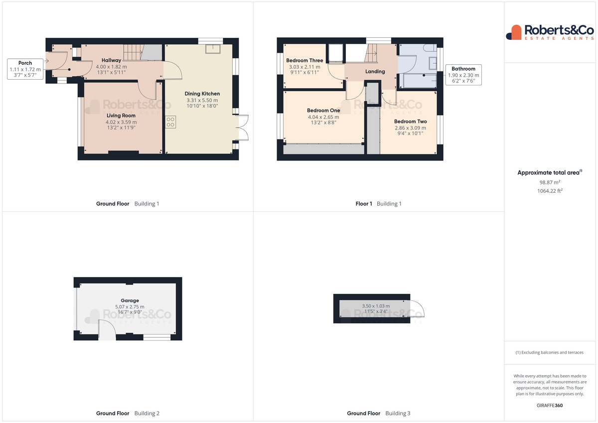 Combined floor plan of Penwortham, Maple Grove, house