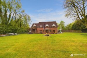 full garden space from the valley road property, from roberts & co estate agents