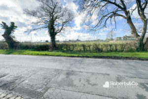 Open road outside properties by Roberts estate agents penwortham
