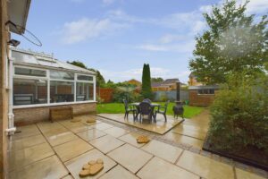 outdoor living area and conservatory, home in Penwortham