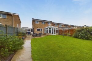 back garden and outdoor living area, home in Penwortham