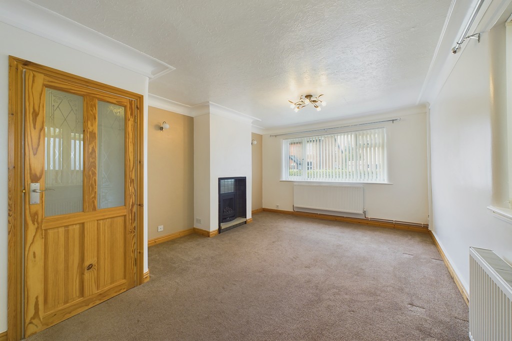 living area and fireplace, house in Penwortham