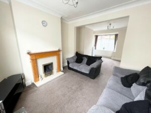 living room, house in Preston