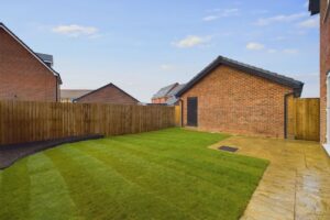 Back garden, house in Bamber Bridge