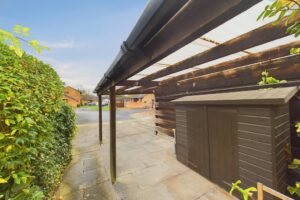 outdoor storage and driveway, home in Penwrotham