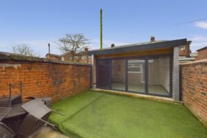 back garden and conservatory, home in Farington